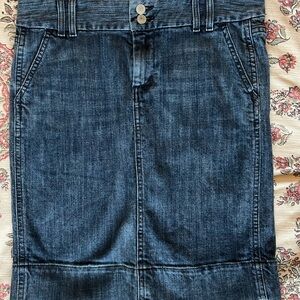 Gap denim skirt size 2
